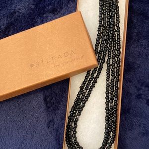 Silpada black necklace see pics. Great for layering